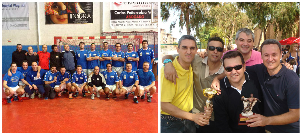 Trofeo al equipo ganador de Balonmano – Día del Antiguo Alumno